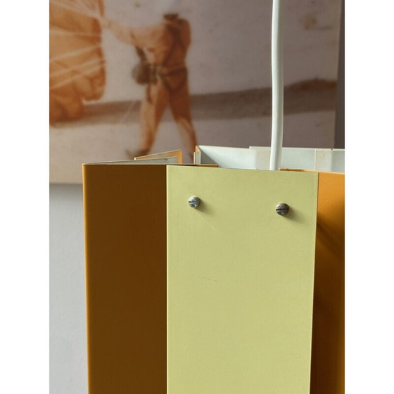 Image 1 of Vintage hanglamp in metaal beschilderd door Lyfa, Denemarken 1960
