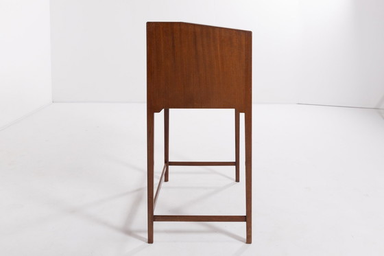 Image 1 of Deens Mid Century Modern Staand Bureau van Frits Henningsen