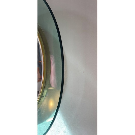 Image 1 of Mid-century ronde spiegel model 1699 van Max Ingrand voor Fontana Arte, Italië 1960