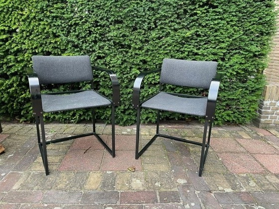 Image 1 of 6x Pastoe Fm80 Stoelen Van Pierre Mazairac & Karel Boonzaaijer