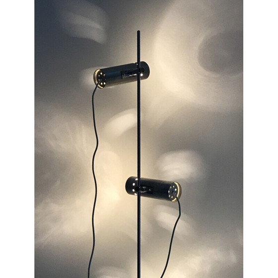 Image 1 of Vintage vloerlamp 3 spots Frankrijk 1970