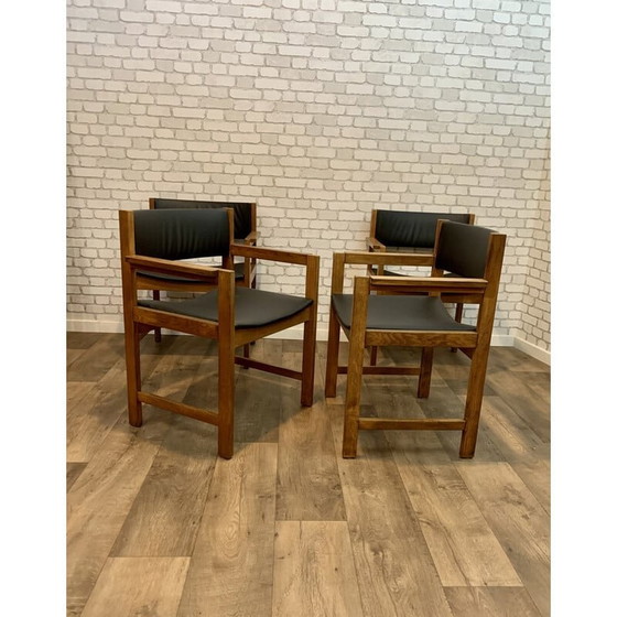 Image 1 of Vintage Deense fauteuil Hongstole, 1970