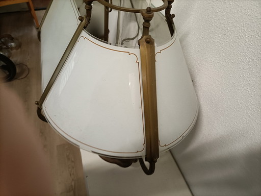 Vintage Houten Lamp