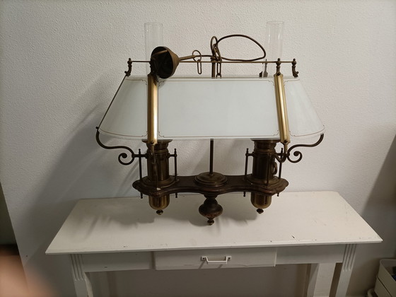 Image 1 of Vintage Houten Lamp