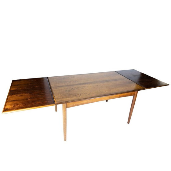 Image 1 of Vintage palissander tafel met verlengstukken Denemarken 1960
