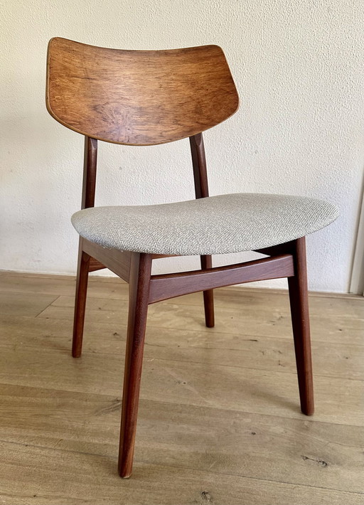 2 X Deens Design Stoelen 1950S Refurbished 