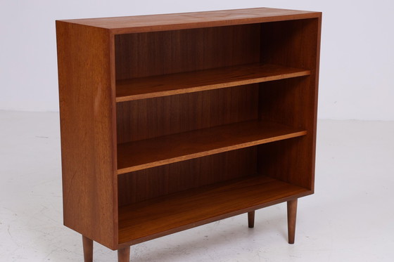 Image 1 of Open vintage WK teak ladekast | Mid Century kast jaren 60 | Vintage hal opbergruimte retro hout