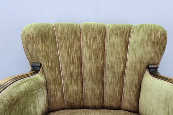 Image 1 of 1950S Deense fauteuil, 2Items beschikbaar