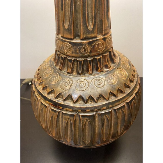 Image 1 of Vintage Marius Bessone lamp van keramiek, 1950