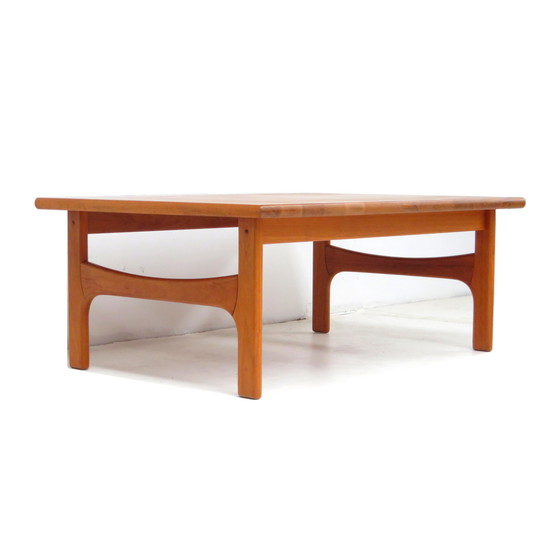 Image 1 of Vintage salontafel massief teak, jaren 60