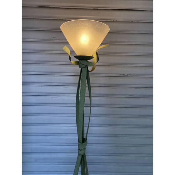 Image 1 of Set van 5 vintage vloerlampen van Murano glas, 1960