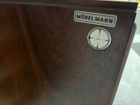 Image 1 of Behr Mobel B60 dressoir - Highboard Palisander 248 Dieter Waeckelin