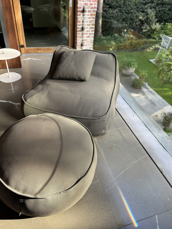 Image 1 of Paola Lenti Ligzetel Tuinset + Voetrust