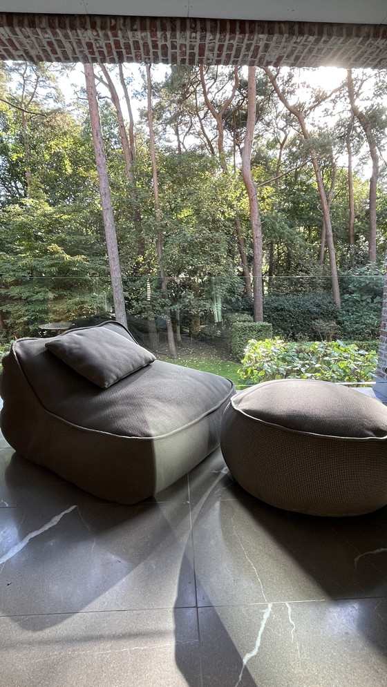 Image 1 of Paola Lenti Ligzetel Tuinset + Voetrust