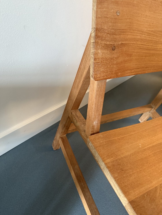 Image 1 of Chair Oak Lounge Stoel