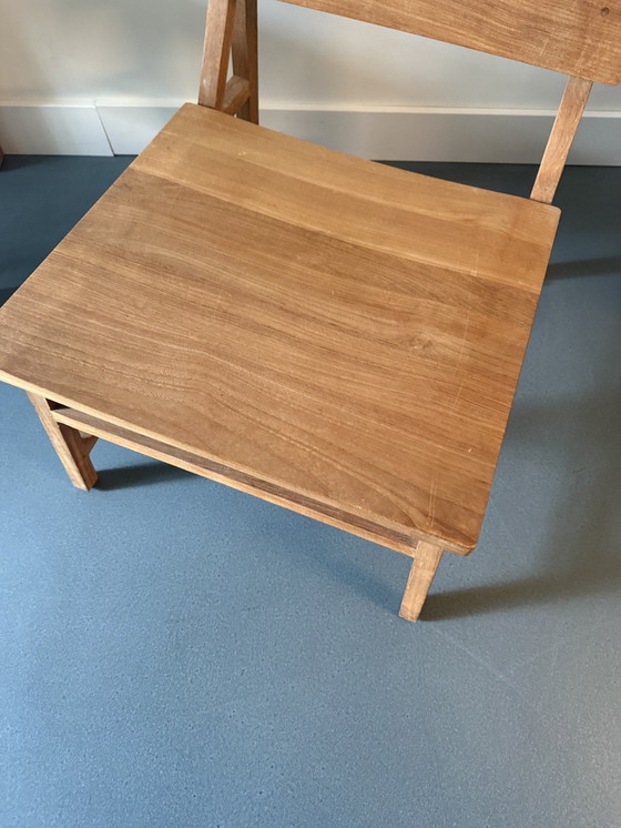 Image 1 of Chair Oak Lounge Stoel