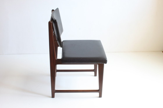 Image 1 of Palissander eetkamerstoelen, set van 2, België 1960S