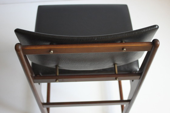 Image 1 of Palissander eetkamerstoelen, set van 2, België 1960S