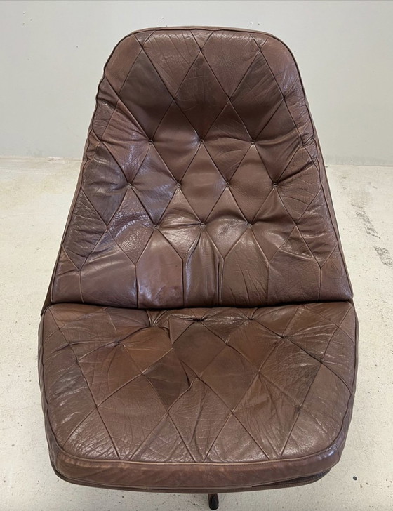 Image 1 of Vintage Deense verstelbare fauteuil van Madsen & Schübel, 1970S