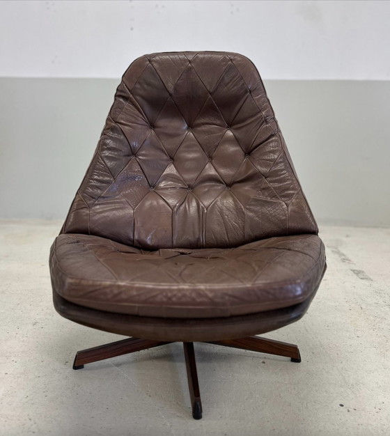 Image 1 of Vintage Deense verstelbare fauteuil van Madsen & Schübel, 1970S