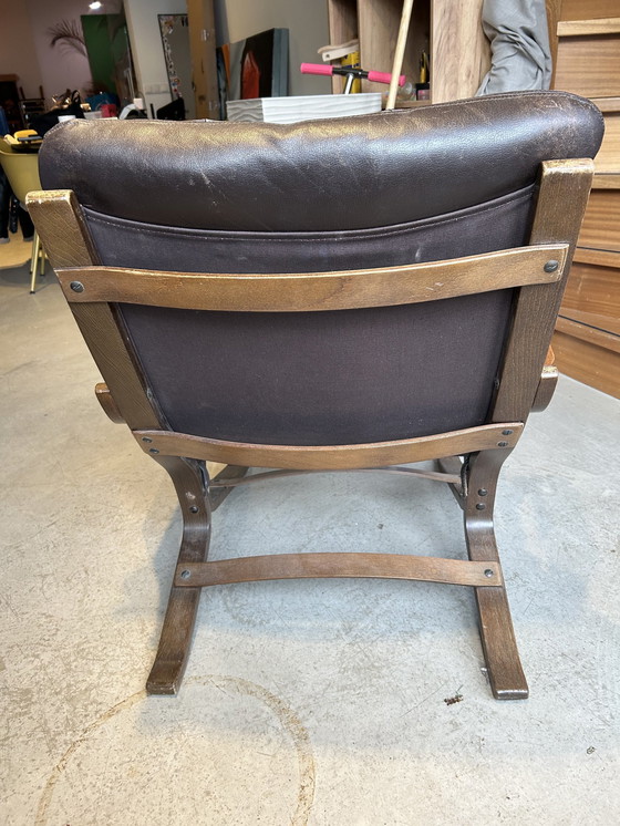 Image 1 of Vintage Leren Design Fauteuil