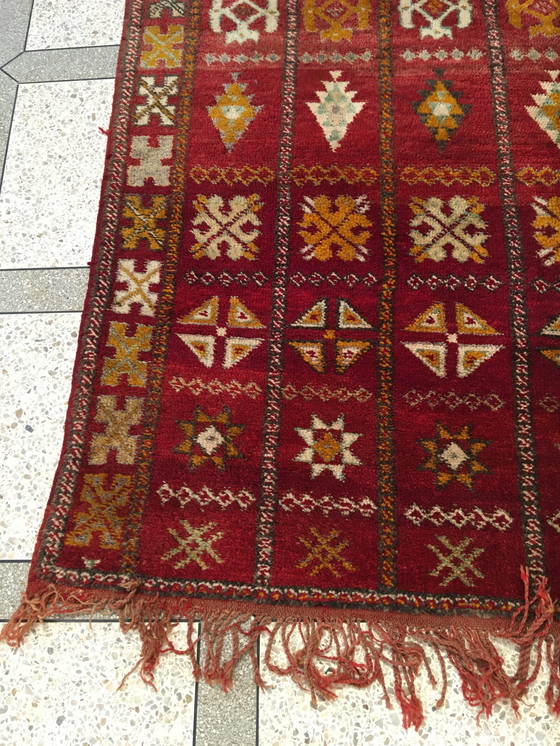 Image 1 of Antiek Berber Zemmour Vloerkleed 330 X 170 Cm