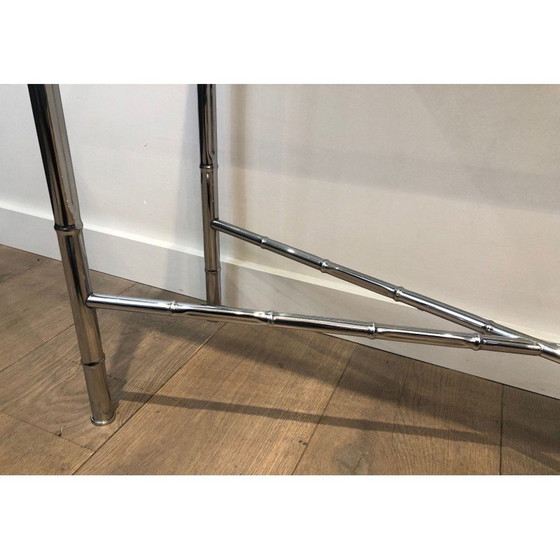 Image 1 of Vintage console met spiegel, Frankrijk 1970