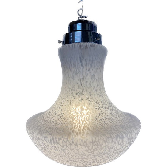 Image 1 of Vintage kroonluchter van Murano glas door Carlos Nason voor Mazzega, 1980