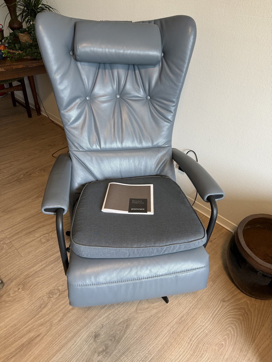 Image 1 of Prominent Leren Relaxfauteuil C101 Elektrisch Verstelbaar