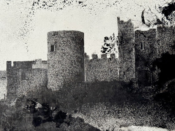 Image 1 of Manorbier (Groot-Brittannië) Inkt - Eugène Eechaut (1928-2019)