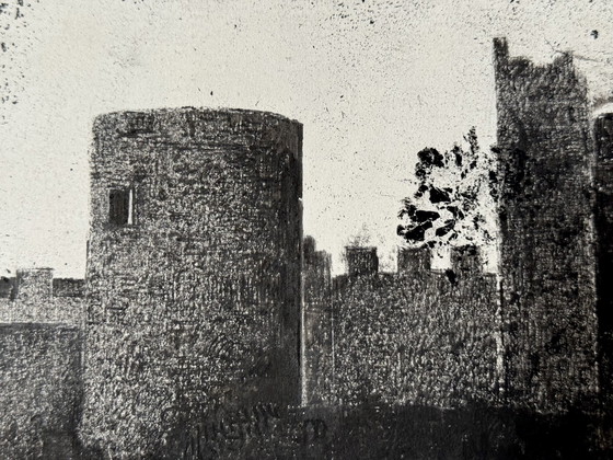 Image 1 of Manorbier (Groot-Brittannië) Inkt - Eugène Eechaut (1928-2019)