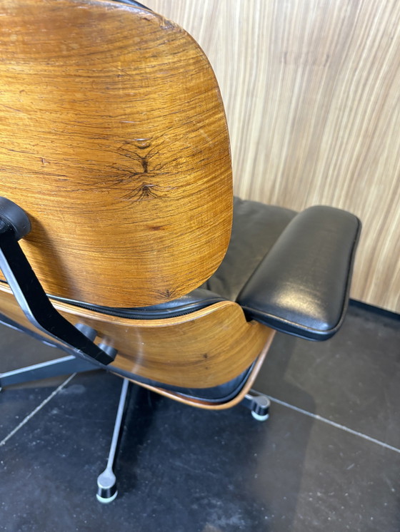 Image 1 of Eames Lounge Chair Vitra Palissander