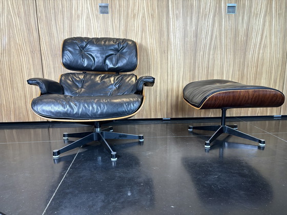 Image 1 of Eames Lounge Chair Vitra Palissander