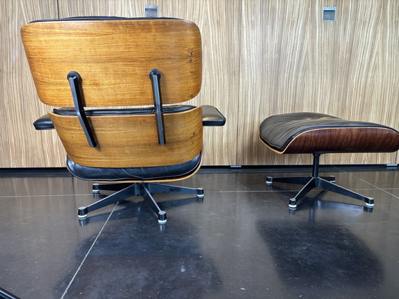 Image 1 of Eames Lounge Chair Vitra Palissander