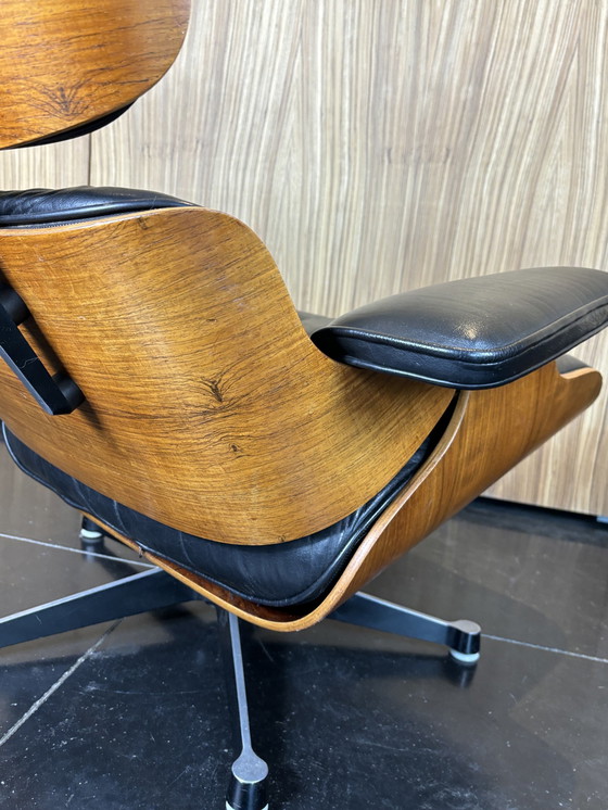 Image 1 of Eames Lounge Chair Vitra Palissander