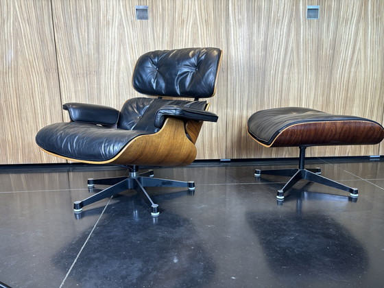 Image 1 of Eames Lounge Chair Vitra Palissander