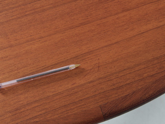 Image 1 of Scandinavische uitschuifbare teakhouten eettafel 4/8 pers.