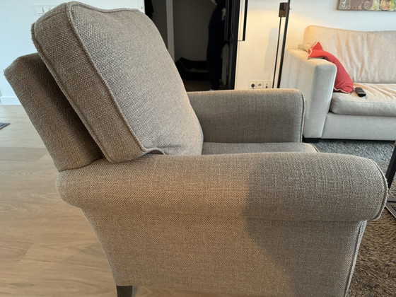 Image 1 of Hoge Kwaliteit Fauteuil Taupe Chopard Oisterwijk