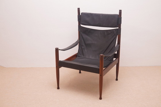 Image 1 of Fauteuil en Ottoman van Erik Worts voor Niels Eilersen