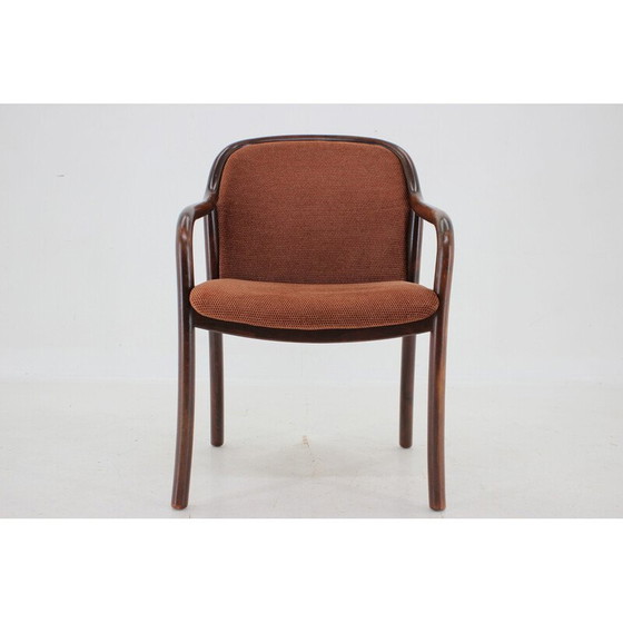 Image 1 of Vintage gebogen houten fauteuil, Duitsland 1970