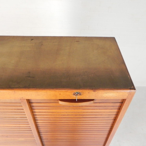 Image 1 of Eiken Rolluikkast Met 2 Luiken, 181 cm Hoog