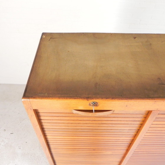 Image 1 of Eiken Rolluikkast Met 2 Luiken, 181 cm Hoog