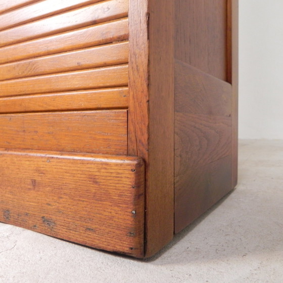 Image 1 of Eiken Rolluikkast Met 2 Luiken, 181 cm Hoog