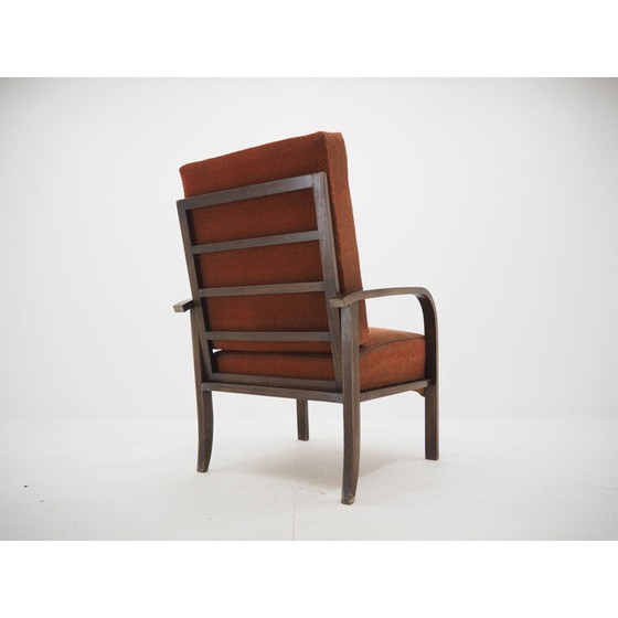 Image 1 of Vintage Fauteuil Art Deco Tsjecho-Slowakije jaren 1930