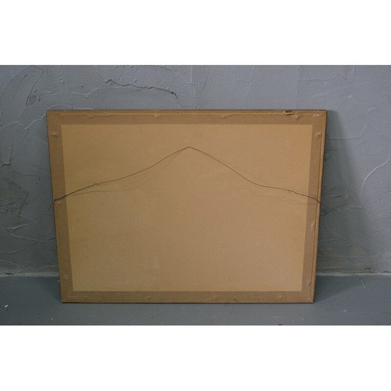 Image 1 of Vintage moderne litho van Lars Norrman, Zweden 1970