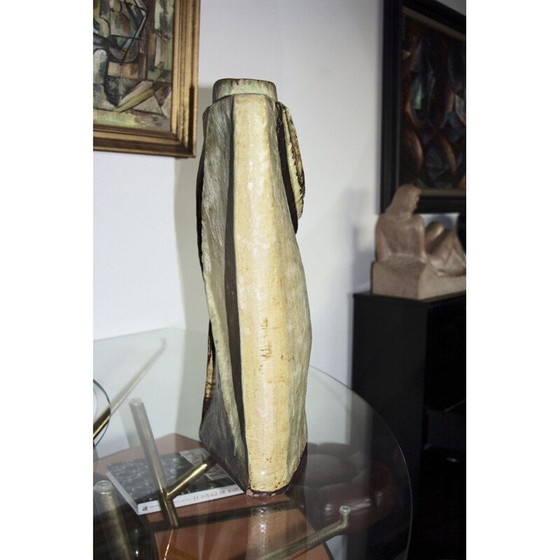 Image 1 of Vintage keramieken vaas van Helmut Schaffenacker, 1960