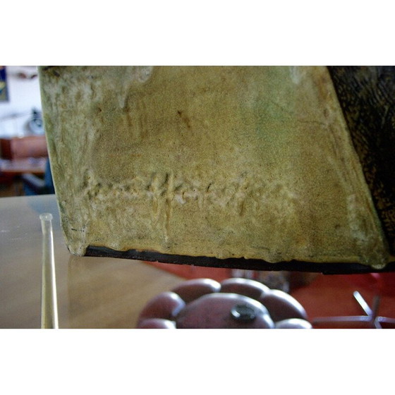 Image 1 of Vintage keramieken vaas van Helmut Schaffenacker, 1960