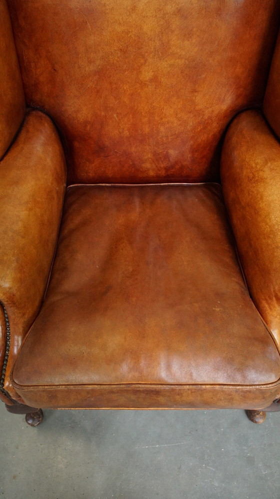 Image 1 of Schapenleren Oorfauteuil