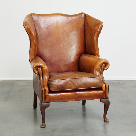 Image 1 of Schapenleren Oorfauteuil