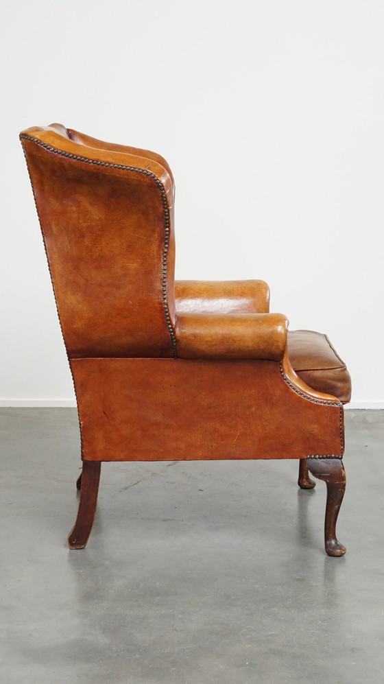 Image 1 of Schapenleren Oorfauteuil